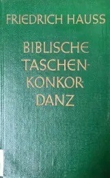 Cover Biblische Taschenkonkordanz