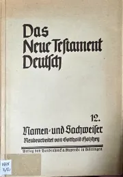 Cover NTD Namen- und Sachweiser