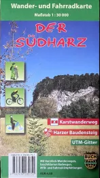 Cover Wander- und Fahrradkarte Der Südharz