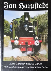 Cover Chronik über 75 Jahre Delmenhorster-Harpstedter Eisenban