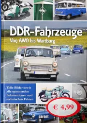 Cover DDR-Fahrzeuge von AWO bis Wartburg