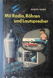 Cover Mit Radio, Röhren und Lautsprechern