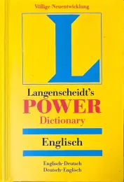 Cover Langescheidts POWER Dictionary Englisch